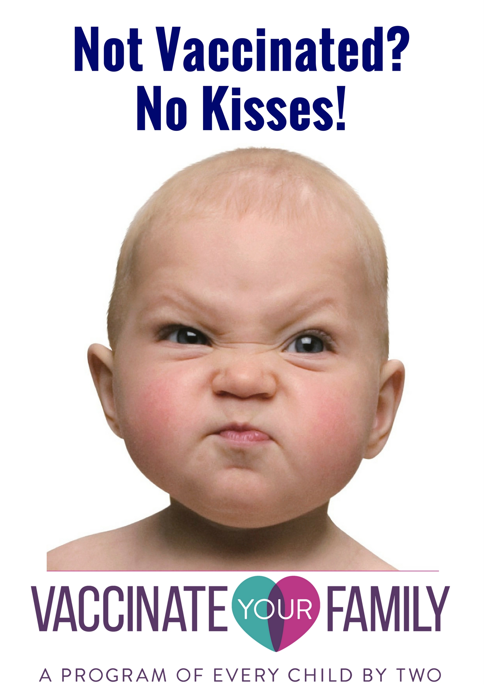 Not Vaccinated?No Kisses! Poster Purple.jpg